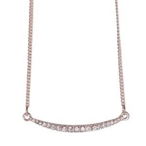 NWOT | Lauren Conrad | Rose Gold Dainty Bar Necklace